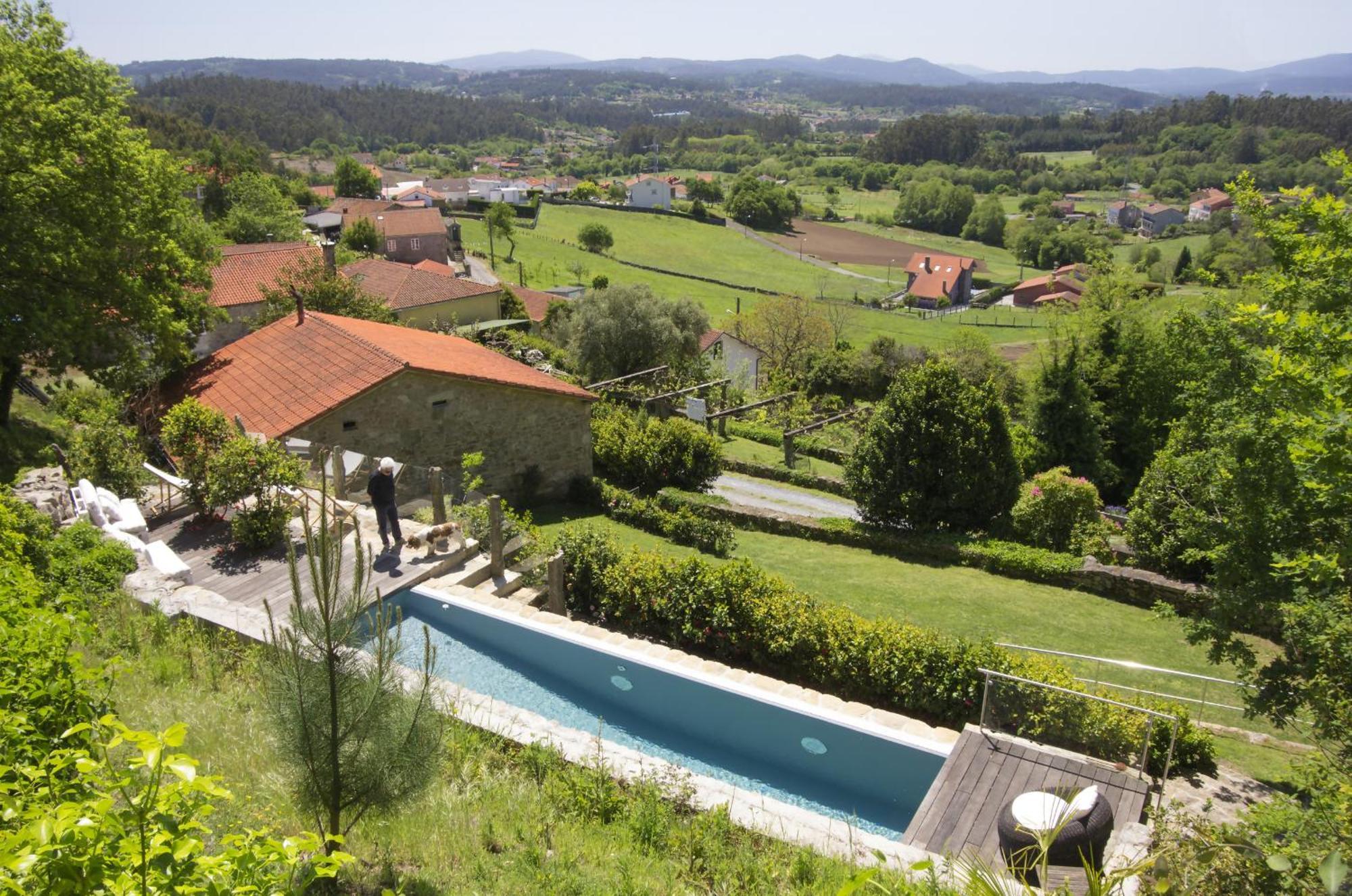 Casa Do Cebro Casa Con Piscina Y Jacuzzi Privados Сasa de vacaciones