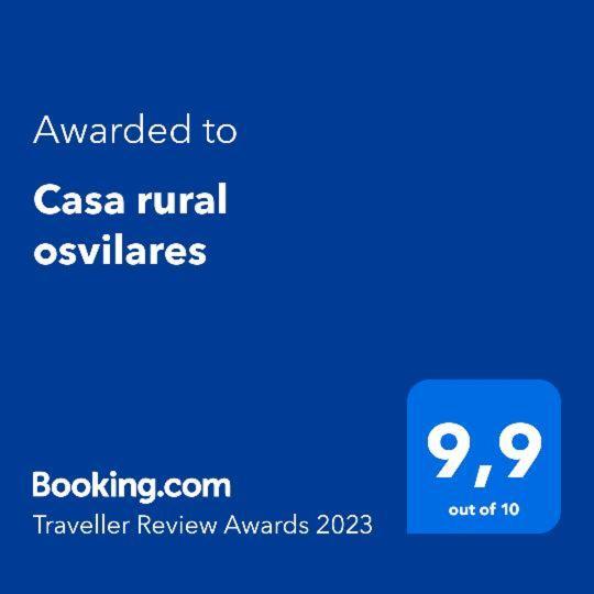 Casa rural Osvilares